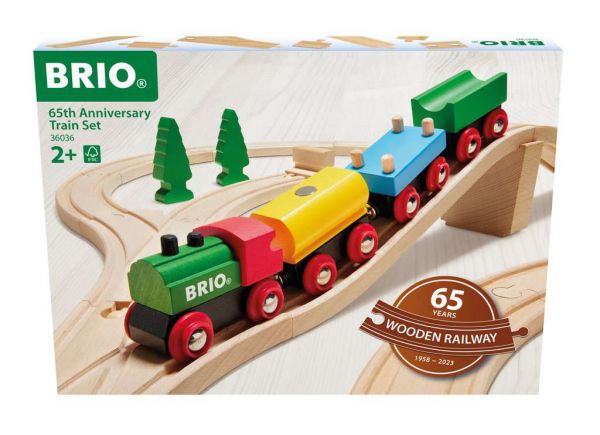 Brio 65th Anniversary Train Set 36036
