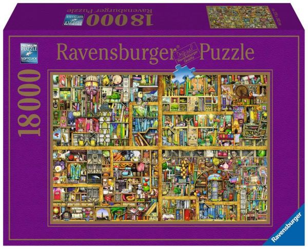 Puzzle 18000 Magisches Bücherregal XXL 17.825