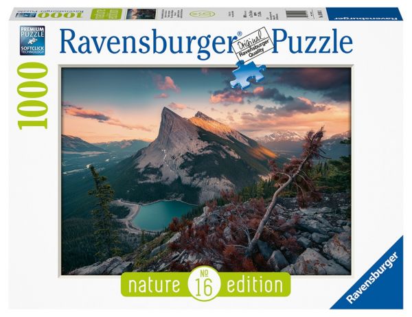 Puzzle 1000 Teile Abends in den Rocky Mountains 15.011