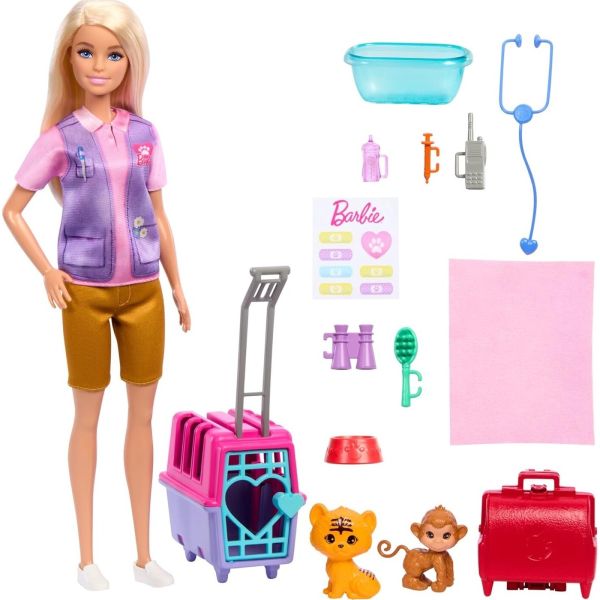 Barbie Kleintier Rettungsspielset