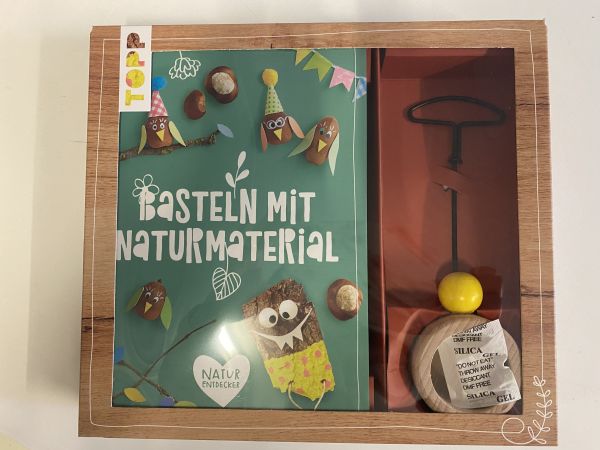 Kreativ-Set Basteln mit Naturmaterialien