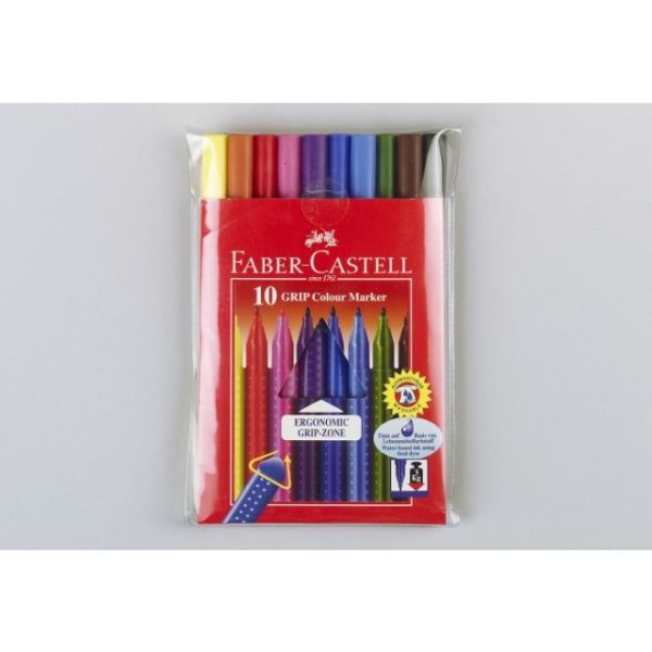 Faber Castell 10 Grip - Filzstifte