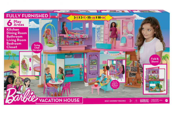 Barbie Malibu Haus mit über 30 Teilen