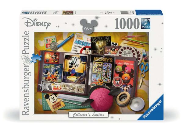 Ravensburger Puzzle 1000 Teile Disney 1970 Mickey Anniversary 17.586