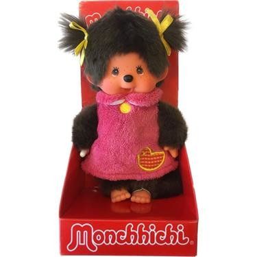Monchhichi Fluffy Piece Girl pink 20 cm