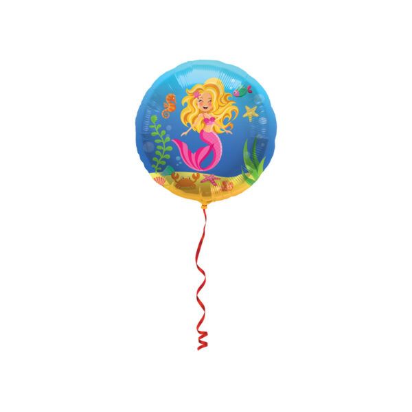 Folienballon Meerjungfrau