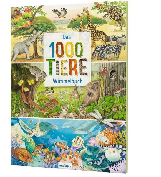 Das 1000 Tiere Wimmelbuch