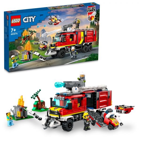 LEGO City Einsatzleitwagen Feuerwehr 60374