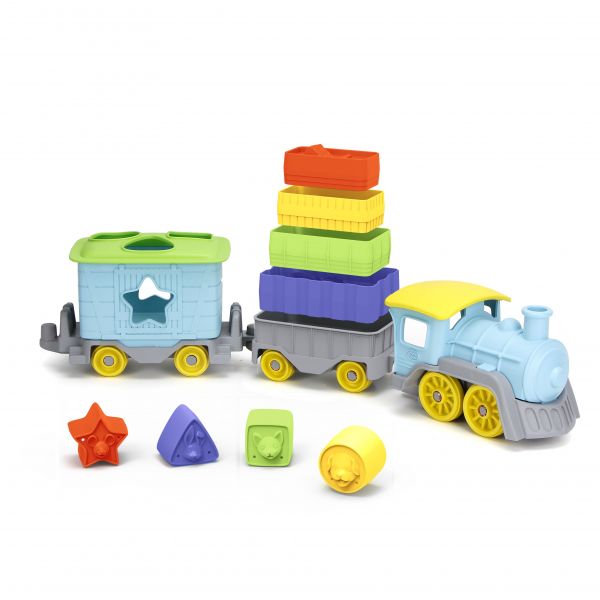 Green Toys Stack + Sort Train