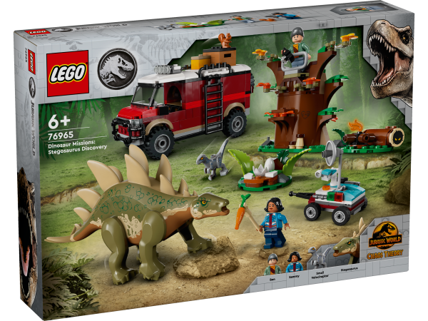 LEGO Jurassic World Dinosaurier-Missionen: Entdeckung des Stegosaurus 76965