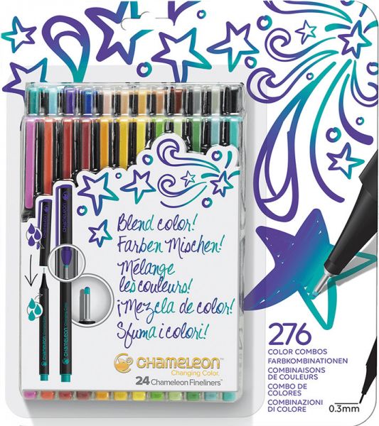 CHAMELEON™ Fineliner Changing Color 24 Stifte