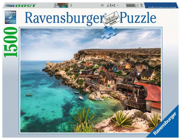 Puzzle 1500 Teile Popey Village Malta 17.436
