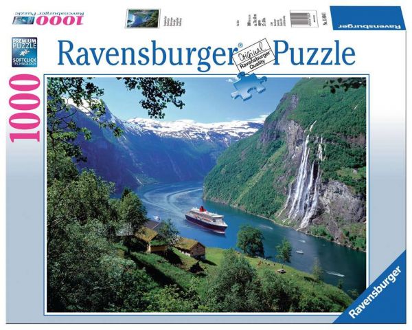 Puzzle 1000 Teile Norwegischer Fjord 00.015.804