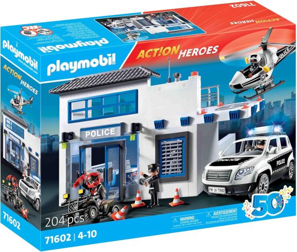 PLAYMOBIL Action Heroes Polizeistation 71602