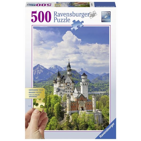 Puzzle 500 Teile Märchenhaftes Schloss 13.681