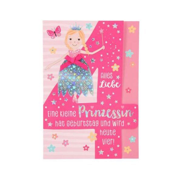 Geburtstagskarte Eine kleine Prinzessin hat heute Geb…