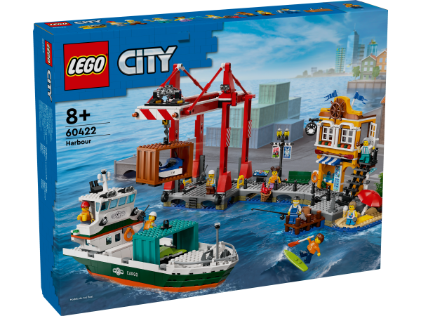 LEGO City Hafen mit Frachtschiff 60422