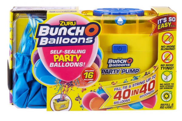 Bunch O Balloons Pump Pack inkl. 16 Ballons blau