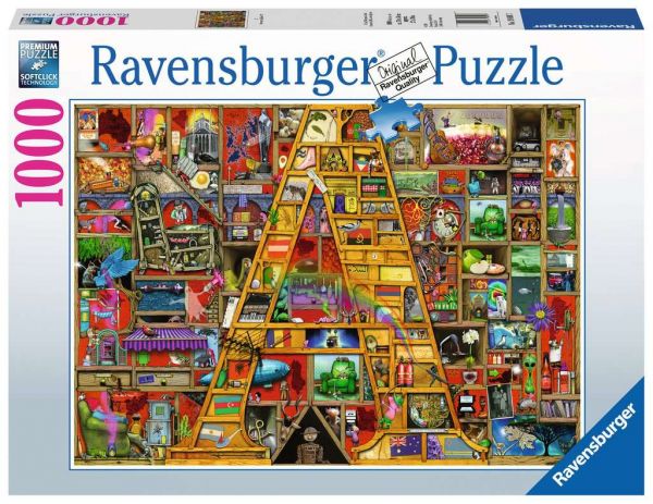 Puzzle 1000 Teile Awesome Alphabet "A" 19.891