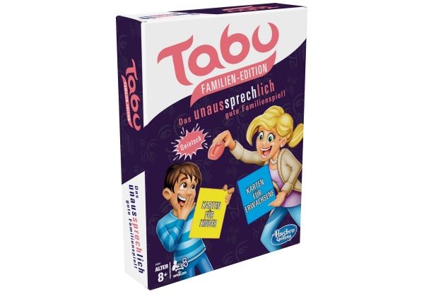 Tabu von Hasbro Familien Edition