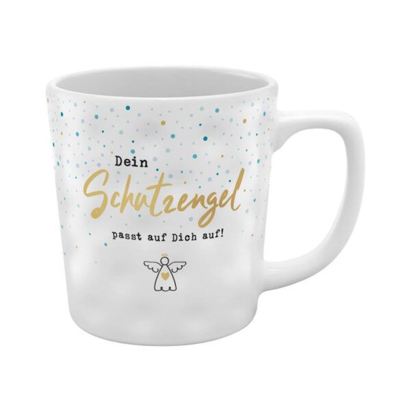 Tasse Struktur Dein Schutzengel passt auf Dich aus!