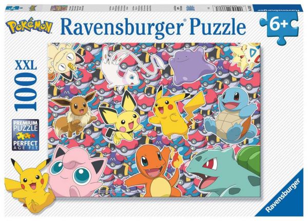 Puzzle 100 Teile Pokemon Bereit zu kämpfen! 13.338