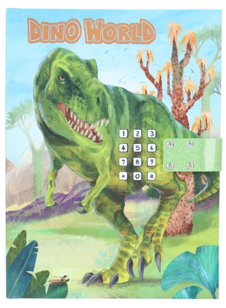 Dino World Tagebuch mit Code und Sound