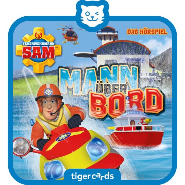 Tigercard : Feuerwehrmann Sam - Mann über Bord
