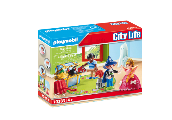 PLAYMOBIL Kinder mit Verkleidungskiste 70283