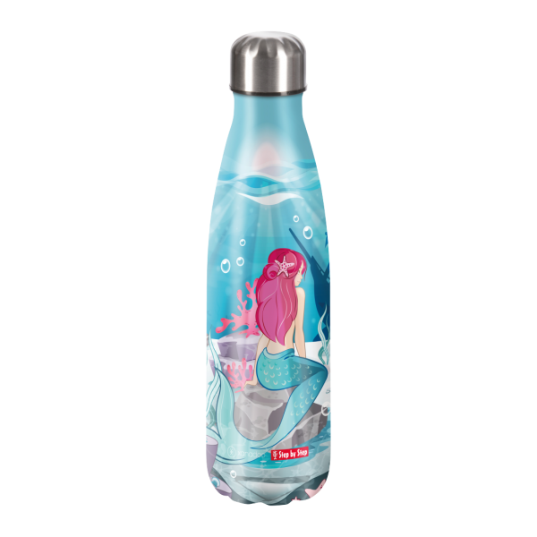 Step by Step Edelstahl-Trinkflasche Mermaid Bella