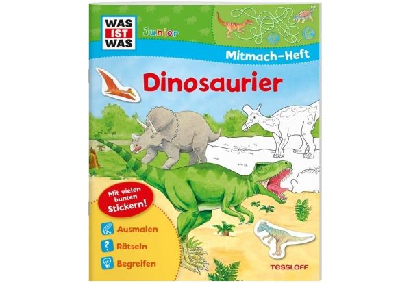 Was ist was? Mitmach-Heft: Dinosaurier