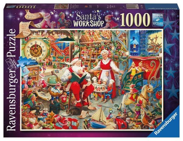 Puzzle 1000 Teile Santa's Workshop 17.300