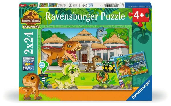 Ravensburger Puzzle 2x24 Teile Leben in der Wildnis 01.057