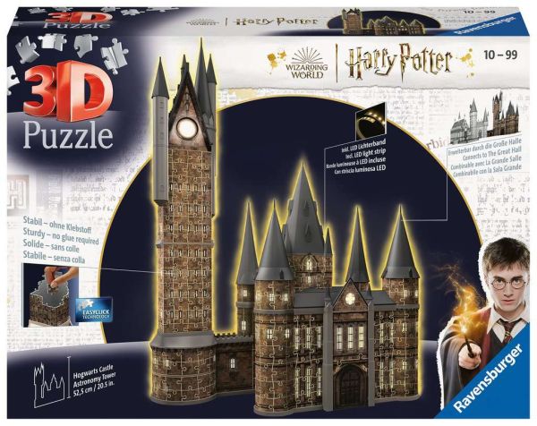 Puzzle 3D Hogwarts Castle Astronomy Tower Night Edition 11.551