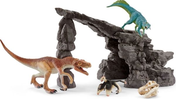 Schleich Dinosaurs Dinoset mit Höhle 41461