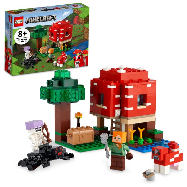 LEGO Minecraft™ Das Pilzhaus 21179