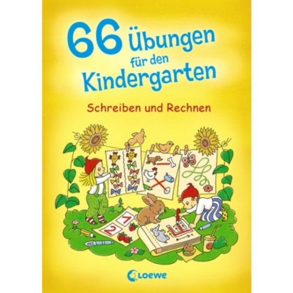 66 Übungen Kindergarten Schreiben,Rechnen
