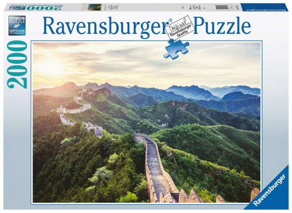 Puzzle 2000 Teile Chinesische Mauer im Sonnenlicht 017.114