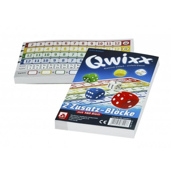 Qwixx 2 Zusatz-Blöcke