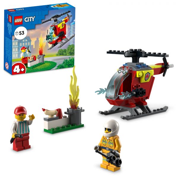 LEGO City Feuerwehrhubschrauber 60318
