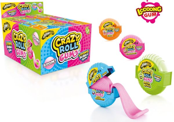 Johny Bee Crazy Roll Gum 15g