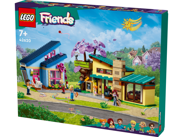 LEGO Friends Ollys und Paisleys Familienhaus 42620