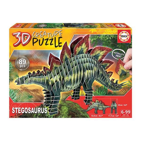 Educa Puzzle 3D Stegosaurus 89 Teile