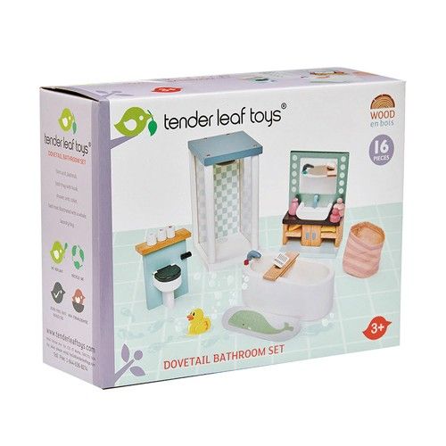 Tender Leaf Toys Badezimmer für Puppenhaus