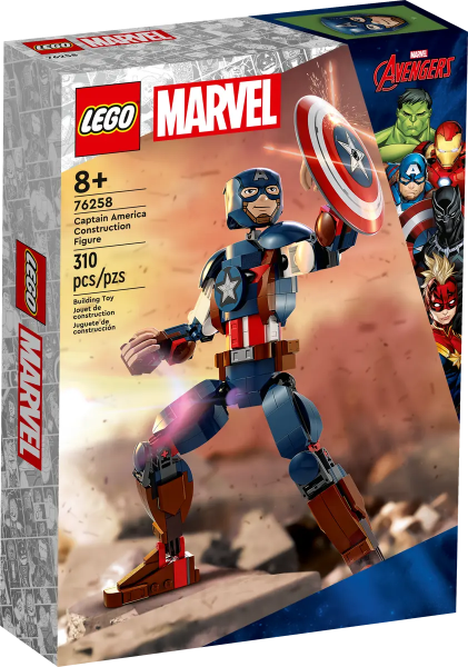 LEGO Marvel Captain America Baufigur 76258