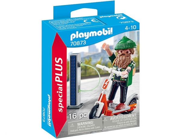 PLAYMOBIL Special plus Hipster mit E-Roller 70873
