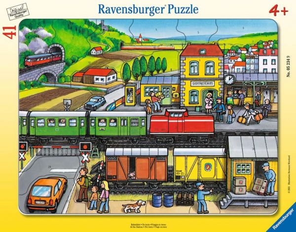 Rahmenpuzzle 41 Teile Bahnfahrt 05.234