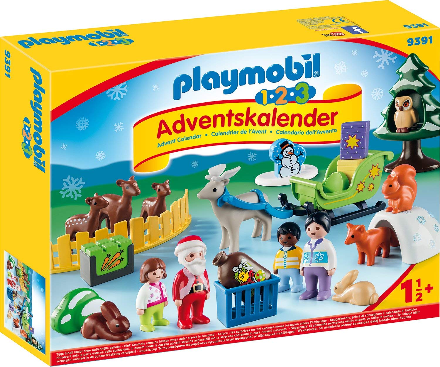 Playmobil 1 2 3 Adventskalender