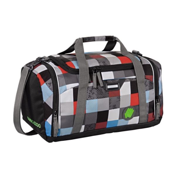Coocazoo SportPorter Checkmate Blue Red