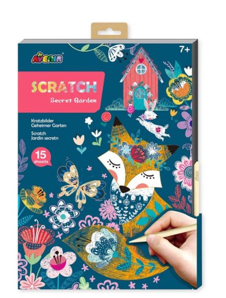 Scratch Kratzbilder A4